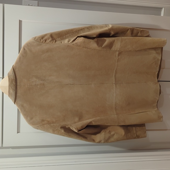 Men's 42R Suede Claiborne Blazer - Picture 2 of 4